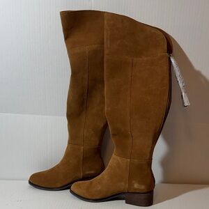 Gibson Latimer Tan Over the Knee Boots